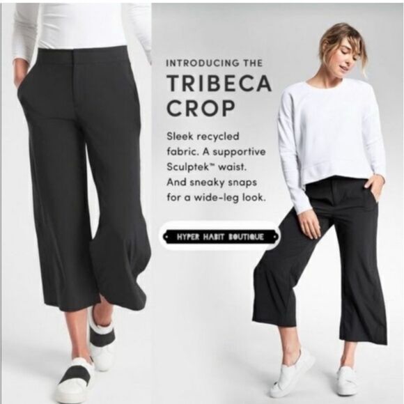 Athleta Tribeca Crop Pant, Size 10 - Picture 16 of 16